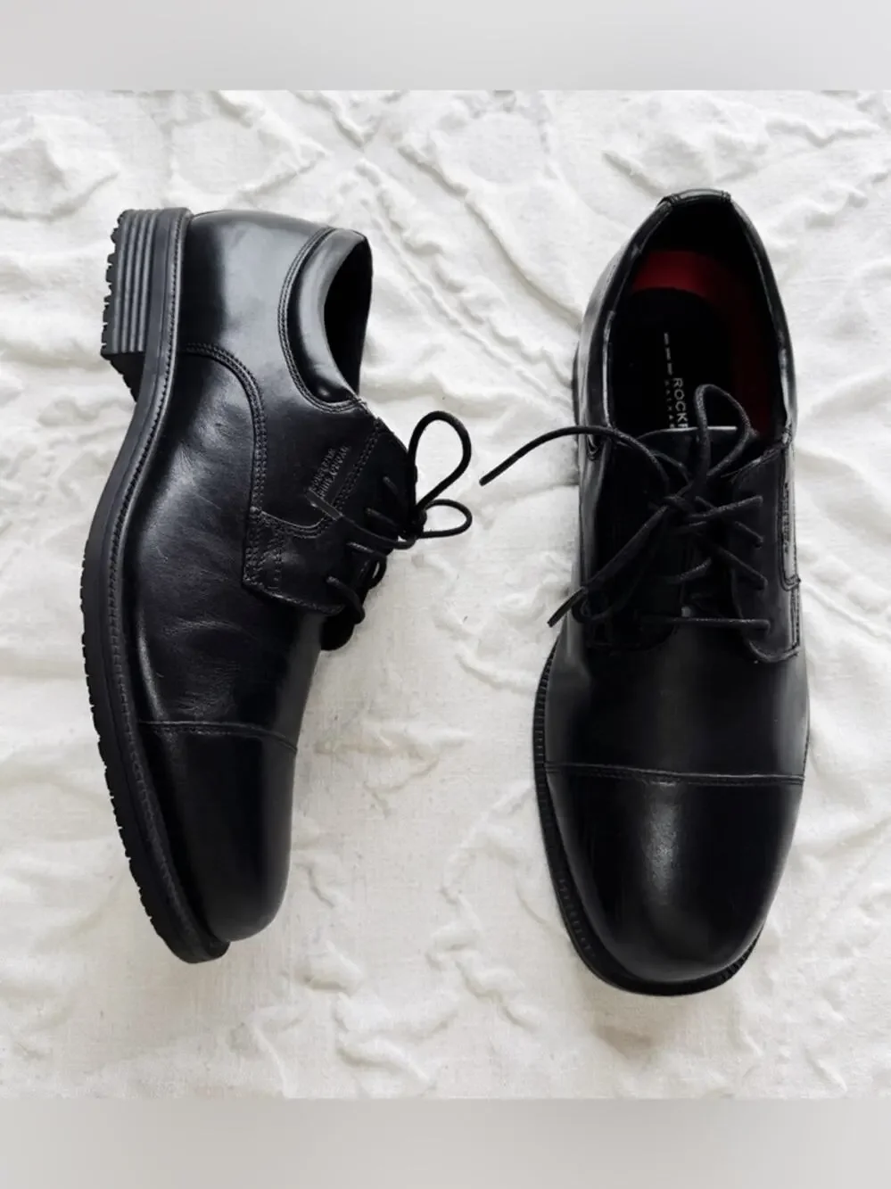Rockport  Men's Essential Details Oxford Black Size 8.5 W